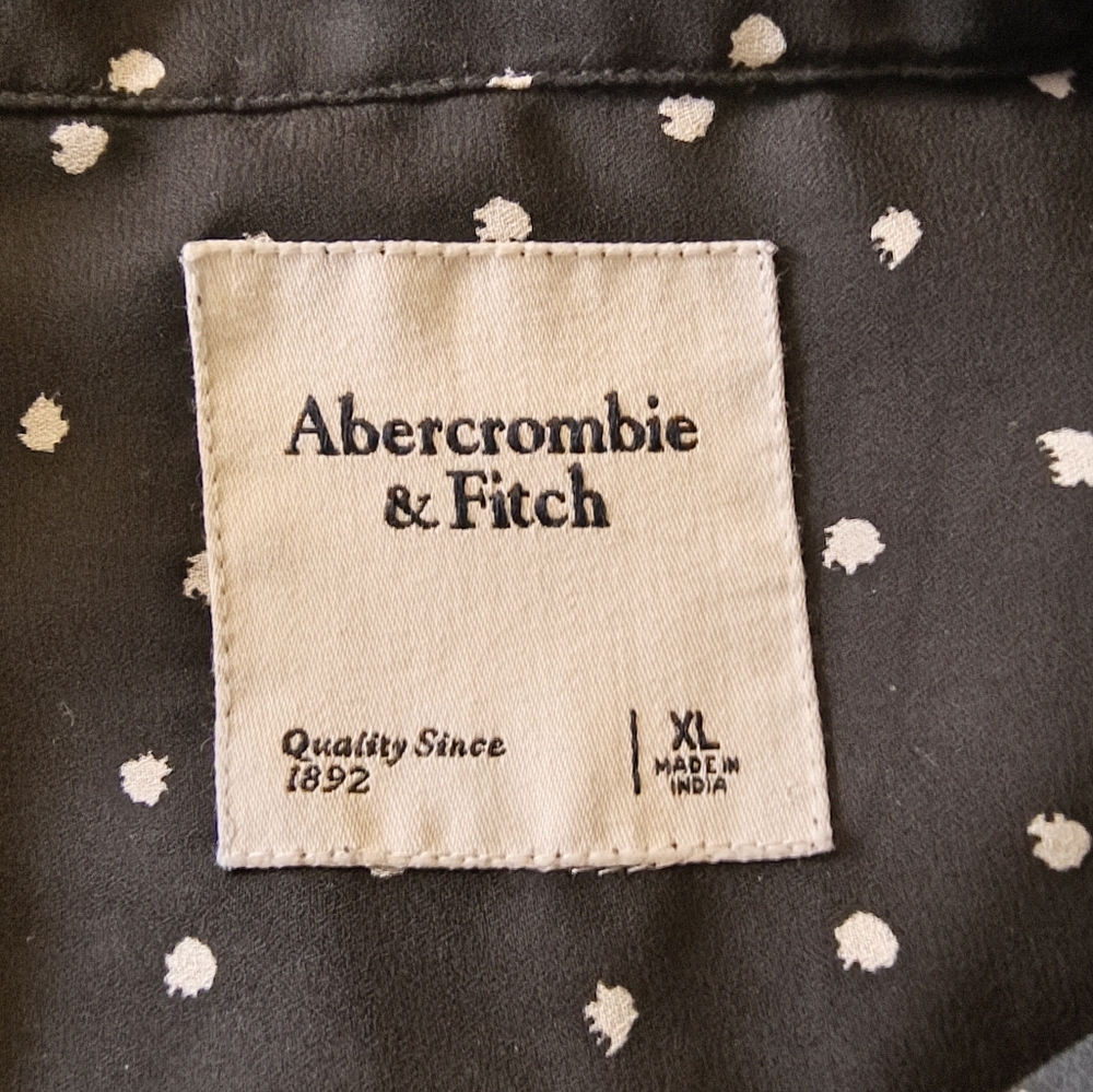 Abercrombie & Fitch Button-Up Sheer Tie-Sleeve Bl… - image 8